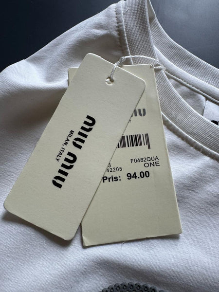 Women’s Stylish Logo Print Cotton T-Shirt  Trendy Casual Wear