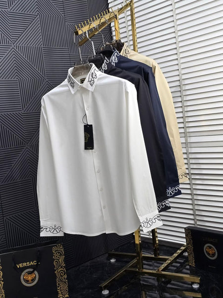 Men’s Luxury Designer Shirt  Elegant Detail with Premium Finish
