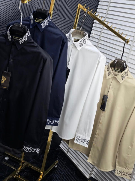 Men’s Luxury Designer Shirt  Elegant Detail with Premium Finish