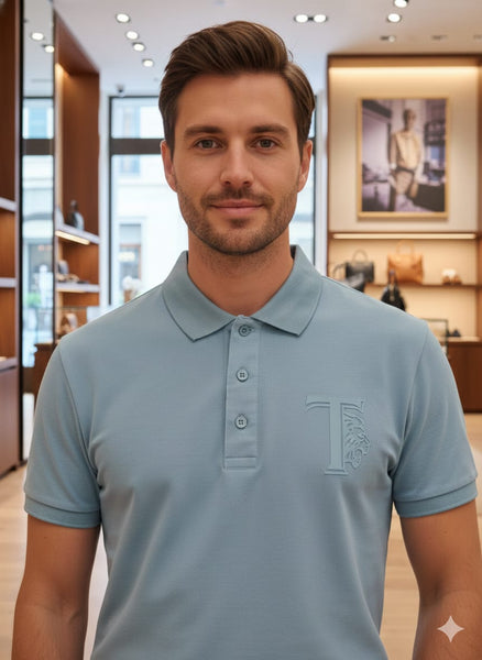 Men’s Premium Solid Polo T-Shirt Classic Collar & Regular Fit