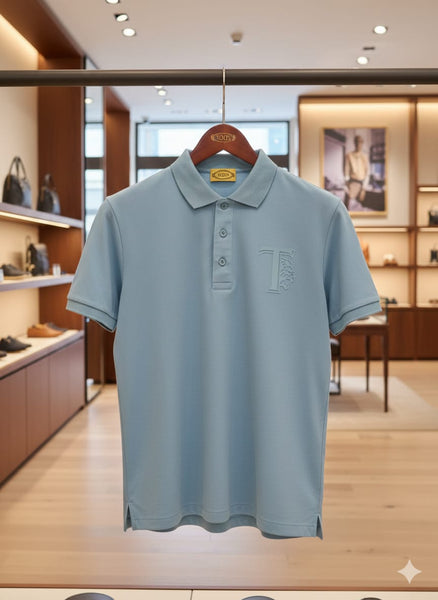 Men’s Premium Solid Polo T-Shirt Classic Collar & Regular Fit