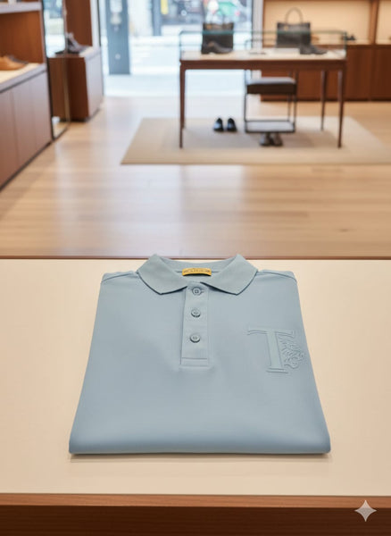 Men’s Premium Solid Polo T-Shirt Classic Collar & Regular Fit