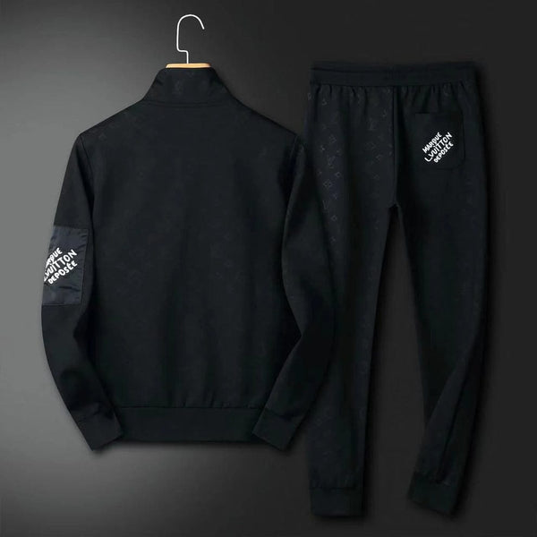 “Premium Black Stylish Tracksuit Set”