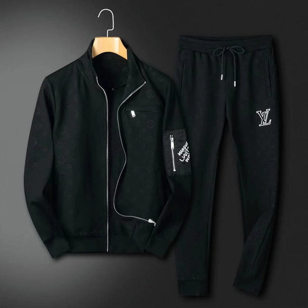“Premium Black Stylish Tracksuit Set”