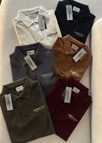 Imported Brand Minimal Logo Polo T-Shirt Collection