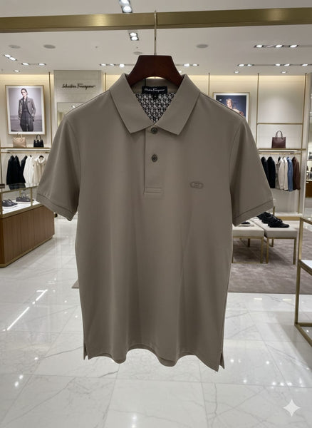 Classic Grey Premium Polo T-Shirt for Men