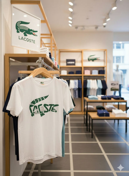 Women’s Crocodile Logo T-Shirt – Clean, Sporty Everyday Style