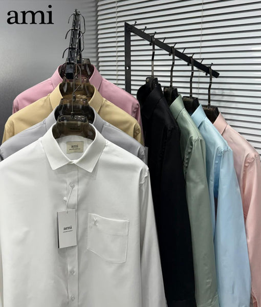 Premium Solid Color Formal Shirts for Men