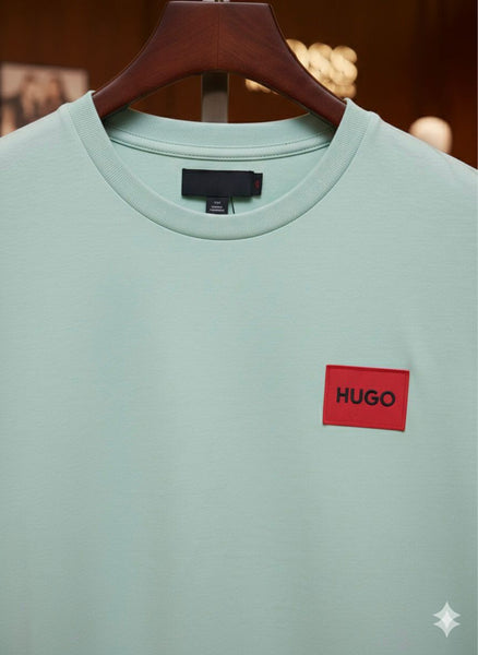 Exclusive Premium  Men’s Classic Mint Green Logo T-Shirt