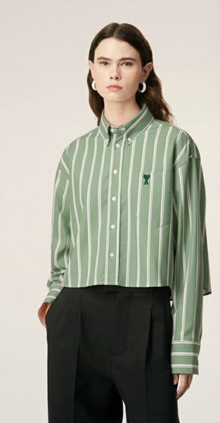Women 's  Premium Striped Cotton Shirt Collection