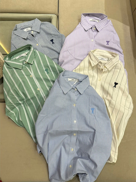 Women 's  Premium Striped Cotton Shirt Collection