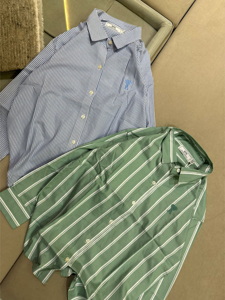 Women 's  Premium Striped Cotton Shirt Collection