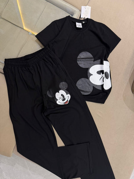 Women’s Cartoon Printed Co-Ord Set Stylish & Comfortable Lounge Wear