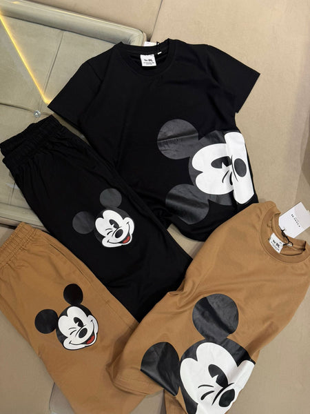 Women’s Cartoon Printed Co-Ord Set Stylish & Comfortable Lounge Wear