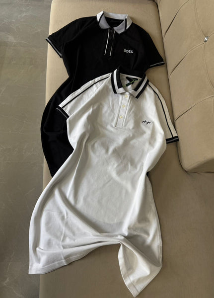 Women’s Classic Polo Dress  Sporty Chic Comfort