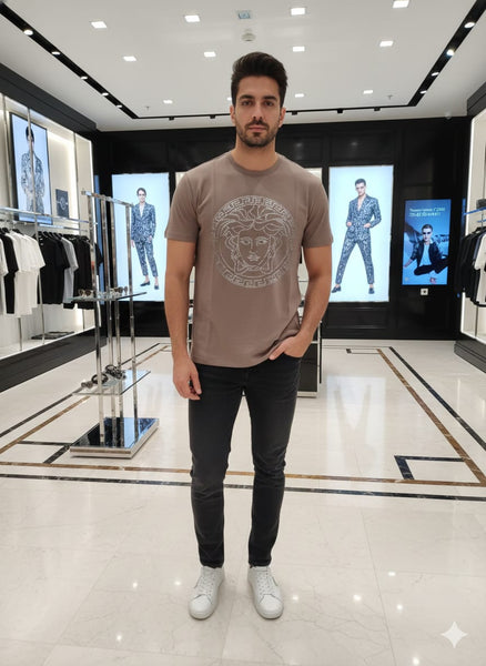 Luxury Medusa Emblem T-Shirt – Modern Iconic Style