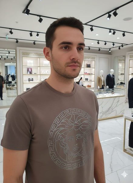 Luxury Medusa Emblem T-Shirt – Modern Iconic Style