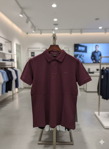 Premium Maroon Polo T-Shirt – Classic Comfort with Modern Style