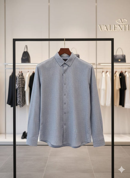 Luxury Textured Designer Formal Shirt