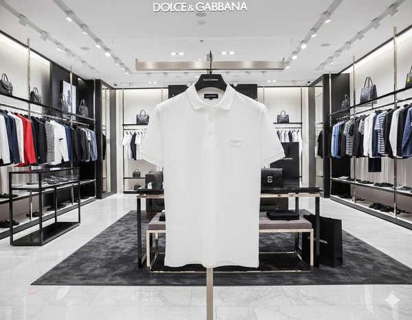 Men’s Premium White Polo T-Shirt Smart, Clean & Elegant