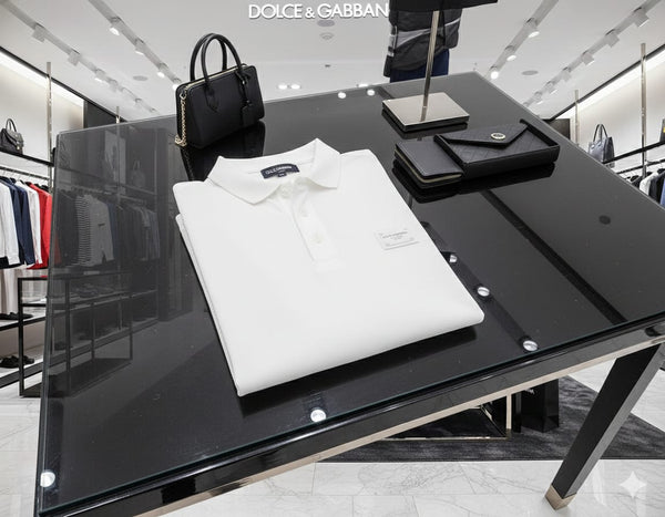 Men’s Premium White Polo T-Shirt Smart, Clean & Elegant