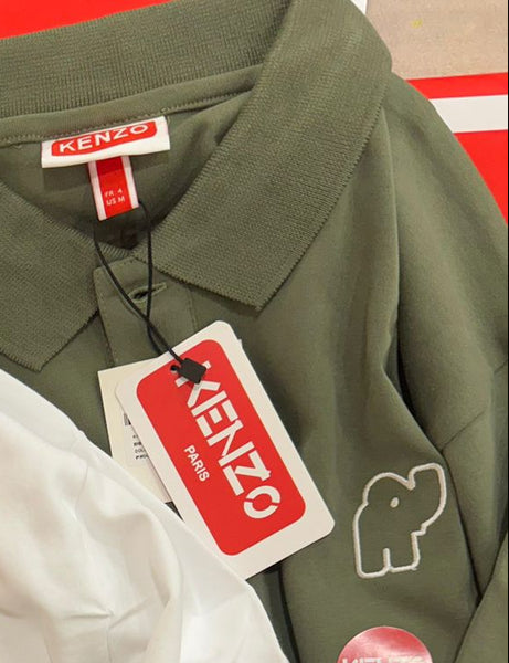 Premium Elephant-Embroidered Polo Shirt