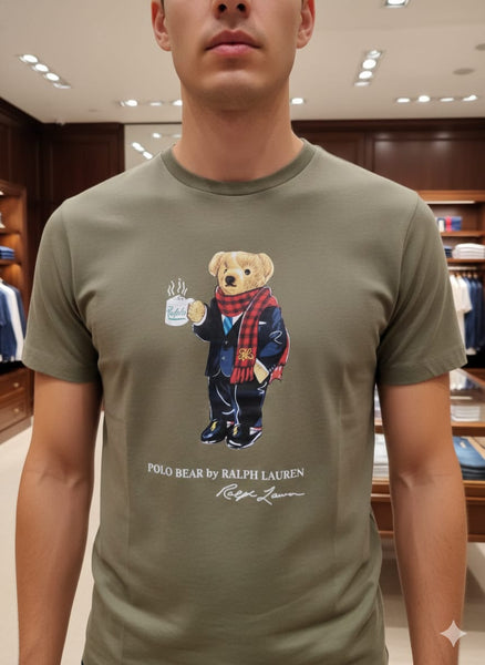 Luxury Brand  Signature Bear Style Tee