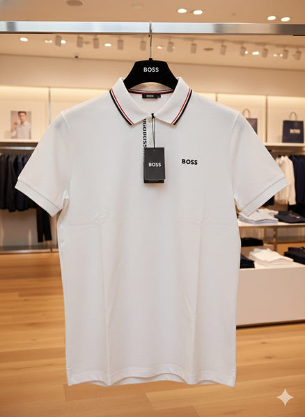 Luxury Classic White Polo Smart & Stylish Look