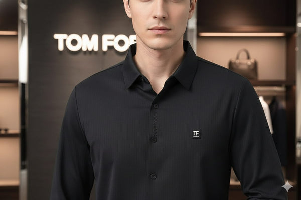 Men’s Premium Solid Formal Shirt  Elegant Fit with Signature Detail