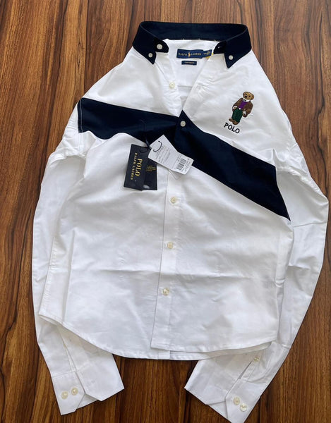 Polo Bear Men’s Colour block  Shirts Premium Casual Collection