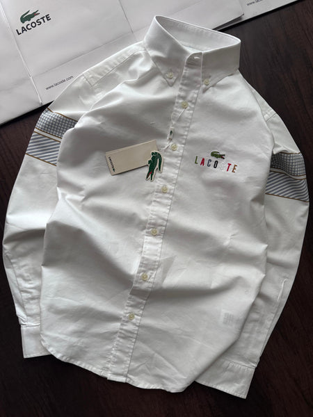 Men’s Premium Button-Down Shirt with Signature Logo