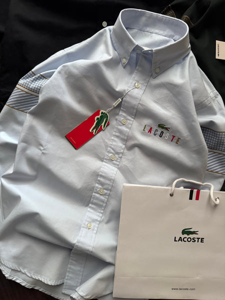 Men’s Premium Button-Down Shirt with Signature Logo