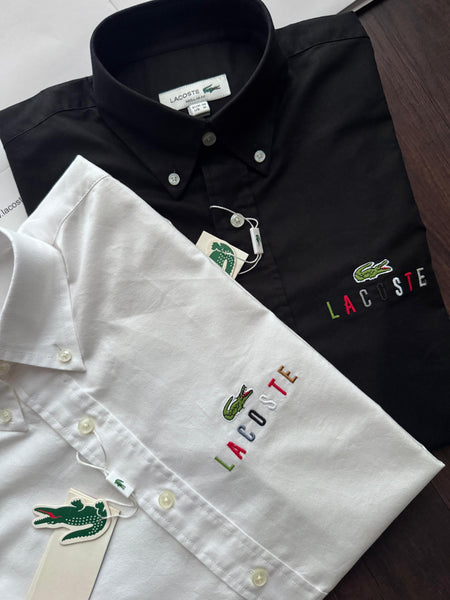 Men’s Premium Button-Down Shirt with Signature Logo