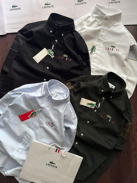 Men’s Premium Button-Down Shirt with Signature Logo