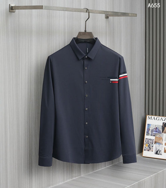 Premium Modern Short-Sleeve Button-Up Shirt