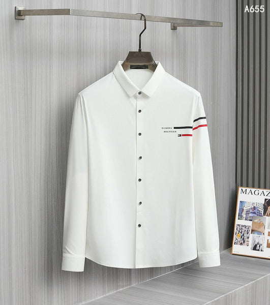 Premium Modern Short-Sleeve Button-Up Shirt