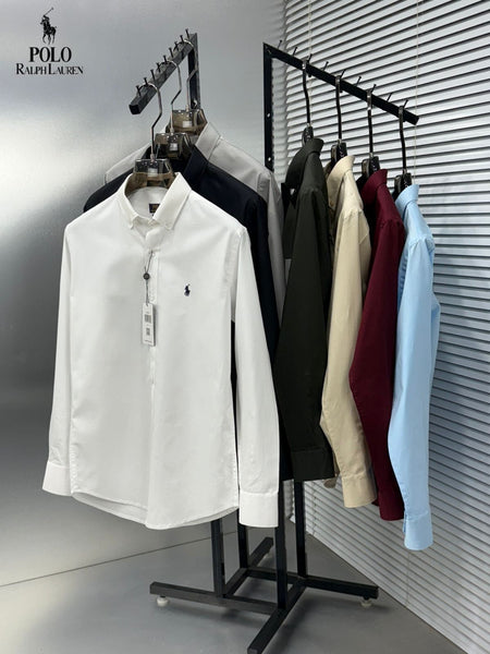 Premium Classic Solid  Branded Shirt