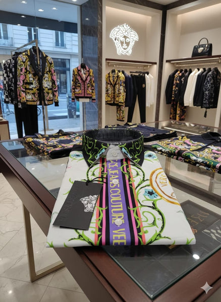 Luxury Baroque Floral Statement Shirt