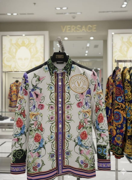 Luxury Baroque Floral Statement Shirt