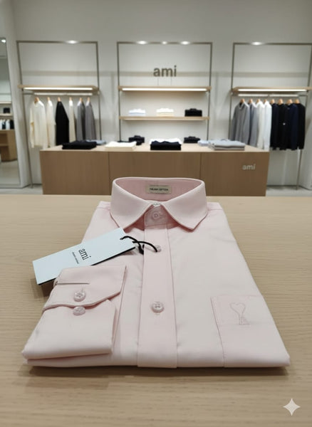 Luxury Classic Light Pink Formal Shirt Timeless & Sharp Style