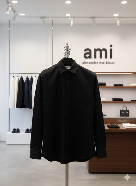 Classic Black Formal Shirt  Timeless Style