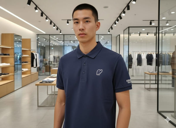 Premium Navy blue Polo Shirt Modern & Everyday Essential