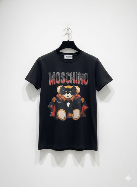 Imported  Vampire Teddy Graphic Women’s Black  T-Shirt