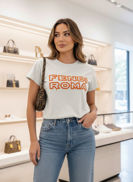 Women’s White T-shirt  Trendy Casual Everyday Wear