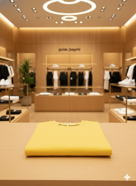 Bright Yellow Oversized Streetwear T-Shirt  Premium Casual Fit