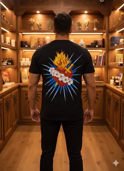 Branded Minimal Logo Black T-Shirt