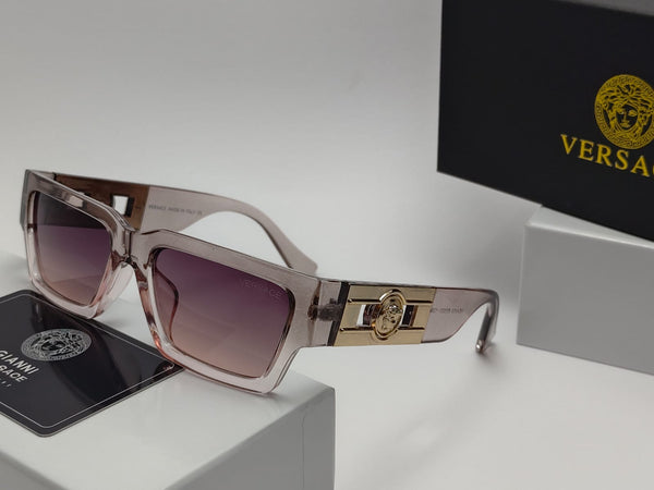 Premium Brand Square Sunglasses Elegant Gold Detail Edition