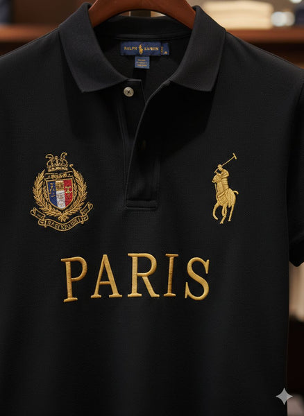 Premium Embroidered Polo T-Shirt for Women Elegant Casual Wear