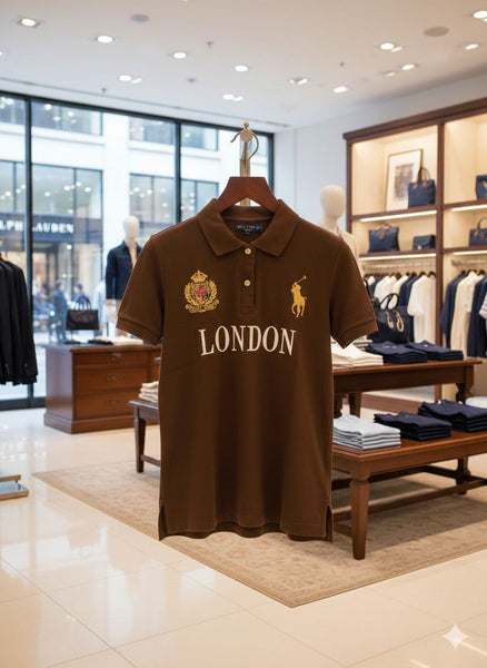 Classic Brown Polo Shirt Smart & Stylish Look