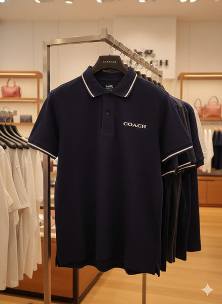 Imported Navy blue  Polo Shirt Premium Smart Casual Collection